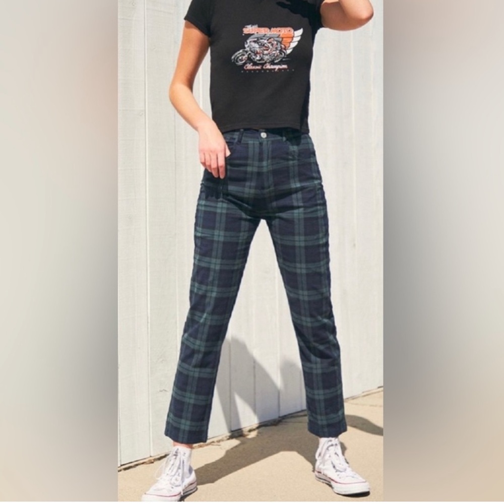 Brandy Melville John Galt Plaid Jane Pant - OS